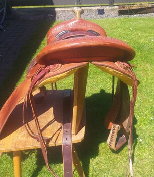 Westernsattel von Deuber&Partner gebraucht, Deuber&Partner 3108, Ribana Schneider , Western Saddle, Reichertshausen 