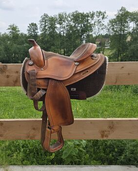 Western Sattel Western Imports Roudskirt kurz Semi Quarter Westernsattel, Western Imports  Roudskirt , Nicole Baumgärtel , Westernsattel, Ronneburg 