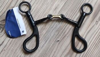 Western Snaffle Bit with Shanks Sweet Iron dopp gebr. 13.0 oder 14.0, Ochsner  Trainingsgebiss doppelt gebrochen, Reitartikelbörse (Reitartikelbörse - Onlineshop für Wanderreiter), Wędzidła, Grevenbroich