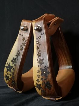 Western Steigbügel Holz, Marion, Saddle Accessories, Mindelheim