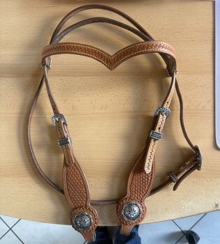 Westerntrense aus Leder