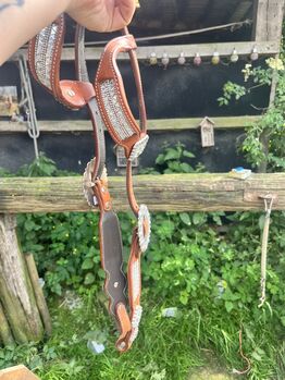 Westerntrense / Zweiohrkopfstück, Jessica Menke, Bridles & Headstalls, Geilenkirchen 