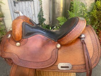 Westernsattel, Continental Saddlery Co., Janina Röhrig, Western Saddle, Braunfels