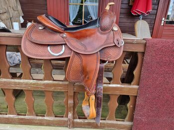Westernsattel, Double Dee, Kathrin , Bareback pads, Gößweinstein 