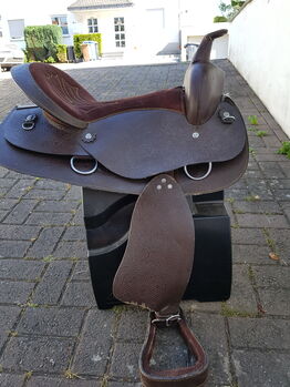 Westernsattel gebraucht, unbekannt  unbekannt, Claudia Schwenk-Bouffier  , Western Saddle, Hünstetten 