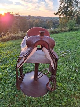 Westernsattel, Handgefertigt, Konrad, Western Saddle, Steinhaus