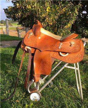 Westernsattel, OM Showsattel, iris , Western Saddle, Schoerfling