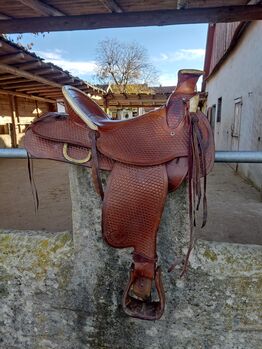 Westernsattel, Anna Eberhart, Western Saddle, Ebersbach-Musbach