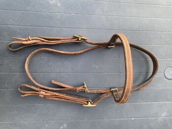 Westerntrense, naturbraun, Gr. Cob/VB/Quarter, Katrin, Bridles & Headstalls, Immenhausen 