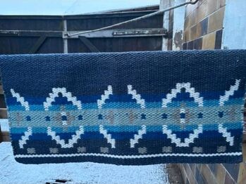 Westernblanket blau, Stonedeek, Angelike , Westernpads, Gangloffsömmern