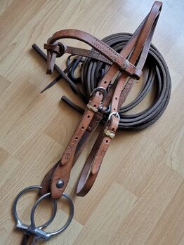 Westernkopfstück, Snafflebit und Sitreins, A. Frinta, FDSaddlery, Christine Sohr, Bridles & Headstalls, Köln