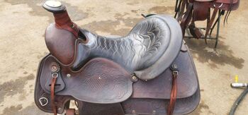 Westernsattel 16" EAMORS Orig. USA, EAMORS, Mandy Wasmund, Westernsattel, Mellenthin