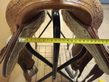 Westernsattel 17 Zoll Equiflex Baum Continental