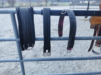 Westernsattel mit Bauchgurt (3 verschieden, kann man auch separat kaufen für je 90 CHF)