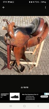 Westernsattel Continental Roundskirt + 2x Pads Continental 