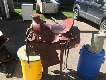 Westernsattel im mexikanischen Stil, Tim Kiper, Western Saddle, Aerzen