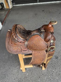 Westernsattel Simco 5520 und Sattel J.A.Barnsby & Sons, Simco  5520, Rudolf  Wuethrich, Westernsattel, Biel/Bienne 4