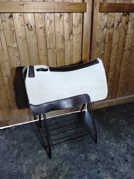 Westernpad Butterfly weiss Stonedeek 70cm Stonedeek 