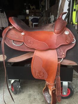 Westernsattel DD-Small-Butterfly-Pro-Allround-Reiner 16", DD Westernsattel DD-Small-Butterfly-Pro-Allround-Reiner 16", Beate Wittmann, Western Saddle, Philippsburg