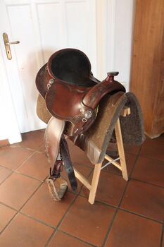 Westernsattel Deuber SX Vaquero, 16 Zoll, FQ, Deuber & Partner SX Vaquero 1800, Monika Heinen, Western Saddle, Buchholz (Aller)