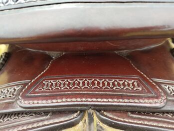 Westernsattel, Diamond C , Roundskirt, 16 Zoll Diamond C Westernsattel Roundskirt 