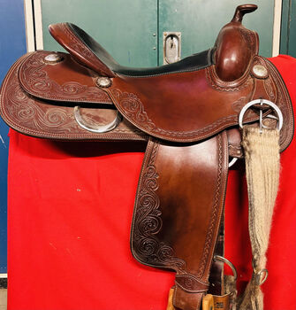 Westernsattel DP Performance Reiner 16'', Deuber & Partner Performance Reiner, Jenny Illing, Western Saddle, Biebelried