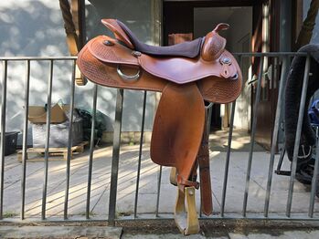 Westernsattel, Equiflex, Horse and Rider, HR, 16", 11/19 Horse and Rider