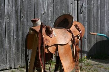 Westernsattel- sehr schön, bequem, Ropen oder Trail, Old Time Vaquero Gear  Westernsattel , Stella , Western Saddle, Prien am Chiemsee