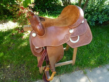 Westernsattel, Hersteller DD, Double Dee DD, Saddlery DD-Pro-Equitation, Jürgen Fallert, Western Saddle, Achern