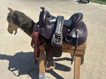 Westernsattel RPS Saddle Shop, RPS saddle shop Westernsattel, Franziska Minder, Western Saddle, Nördlingen