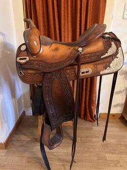 Westernsattel, Showsattel Deuber und Partner, Deuber und Partner, Josy, Western Saddle, Schafstedt