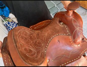 Westernsattel (für schmale Pferde / Araber), Texas, Kathrin , Western Saddle, Essen