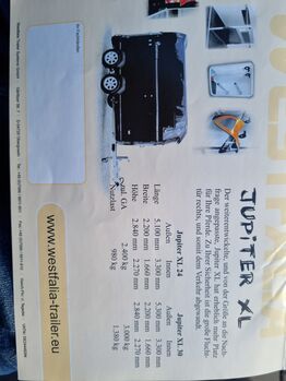 Westfalia Jupiter XL, Westfalia  Jupiter XL, Georg Muenker , For Horses, Uedem