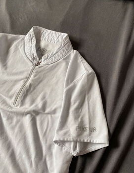 Weiße Turnierbluse Pikeur