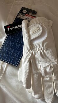 White dressage gloves, Mark todd, Carla , Riding Gloves, Broadbridge Heath, Horsham