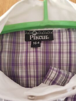 Weis-Lila-Hellgrau gefärbtes Turniershirt von Pikeur Pikeur