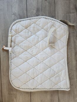Weiße Schabracke VS, 4Horses, Theresa, Dressage Pads, Mudenbach