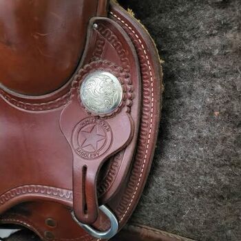 White star western zadel Whitestar Quarter
