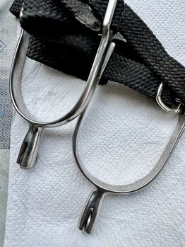 Rädchen Sporen mit Riemen