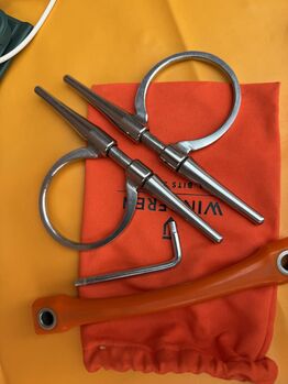Winderen Schenkeltrense doppelt gebrochen, 14,5 cm slim Winderen  Schenkeltrense doppelt gebrochen 