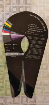 Wintec / Bates Maßschablone für Kopfeisen inkl. XL Größen, Wintec / Bates, Lisa, Sattelzubehör, Wittenberge