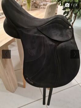 Wintec d'lux Vielseitigkeitssattel, Wintec d'luxe Wide, Melanie Wank , All Purpose Saddle, Kreuzergegend-West