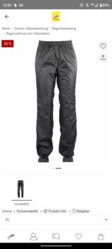 Winter-/Regenreitüberzughosen Twin oaks