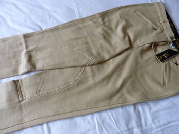 Women's Gallop Brand Beige Jodhpurs - 36R - 95% Cotton - New With Tags, Gallop, Judith, Breeches & Jodhpurs, Stornoway