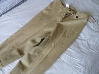 Women's KTY Clarino Full Seat Jodhpurs - Beige - Size 34L, KTY, Judith, Reithosen, Isle of Lewis