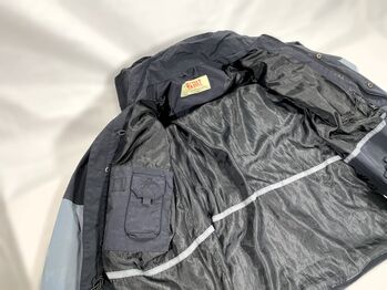 REITJACKE Damen (M/38) winddicht-wasserdicht grau/dunkelgrau Result