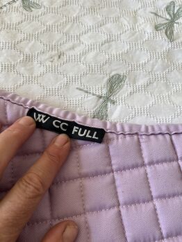 Woof Woof Full Lilac Saddle Pad Woof Woof