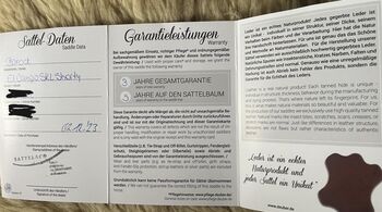 Working Equitation Sattel/ Barock Sattel, Deuber &Partner by Rolf Janzen El Campo Shorty Gr.3, Thyra , Baroque Saddle, Halle Saale 