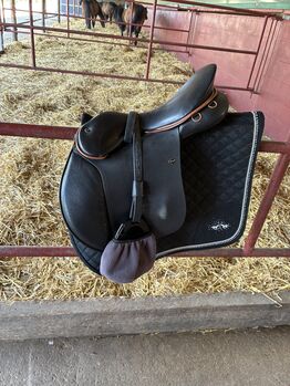 WOW Springsattel der 2ten Generation (endlos anpassbar), WOW Siehe Beschreibung, Krista, Jumping Saddle, Riepsdorf