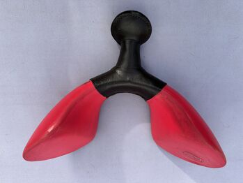 Barefoot Wechselzwiesel weit (rot) mit Horn, Barefoot weit, PetraF, Siodło westernowe , APO AE